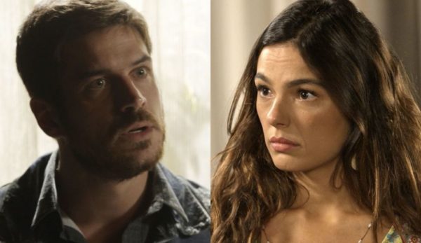 Zeca (Marco Pigossi) e Ritinha (Isis Valverde) de A Forca do Querer