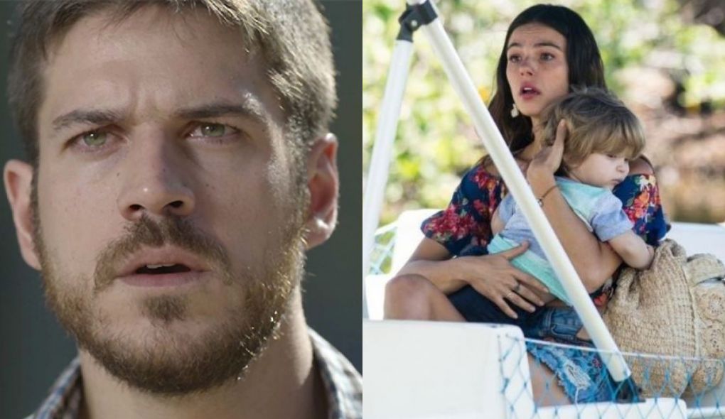 Zeca (Marco Pigossi) e Ritinha (Isis Valverde) de A Forca do Querer