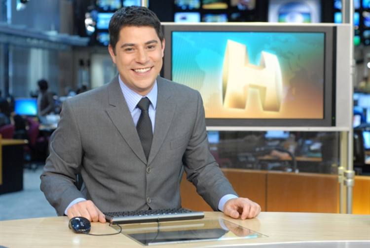 Apresentador deixou bancada do 'Jornal Hoje' e viajou para a Inglaterra (Reprodução/TV Globo)