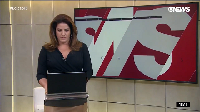 Christiane Pelajo na Edição das 16h nesta sexta