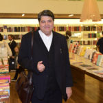 José Luiz Datena no lançamento do livro Biografia da Televisão Brasileira
