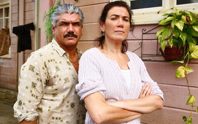 Catarina fez o que pode para escapar de Leonardo (Reprodução/TV Globo)