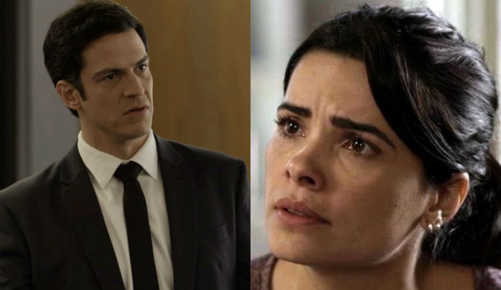 Eric (Mateus Solano) e Antonia (Vanessa Giacomo) de Pega Pega