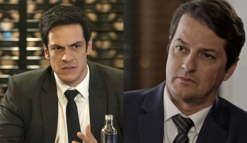 Eric (Mateus Solano) e Malagueta (Marcelo Serado) de Pega Pega