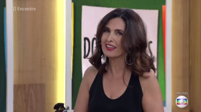 Fátima Bernardes recebe elogio no Encontro