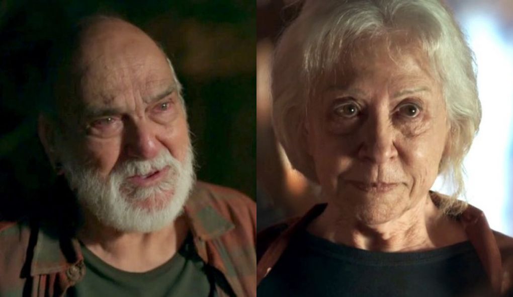 Josafa (Lima Duarte) e Mercedes (Fernanda Montenegro) de O Outro Lado do Paraiso