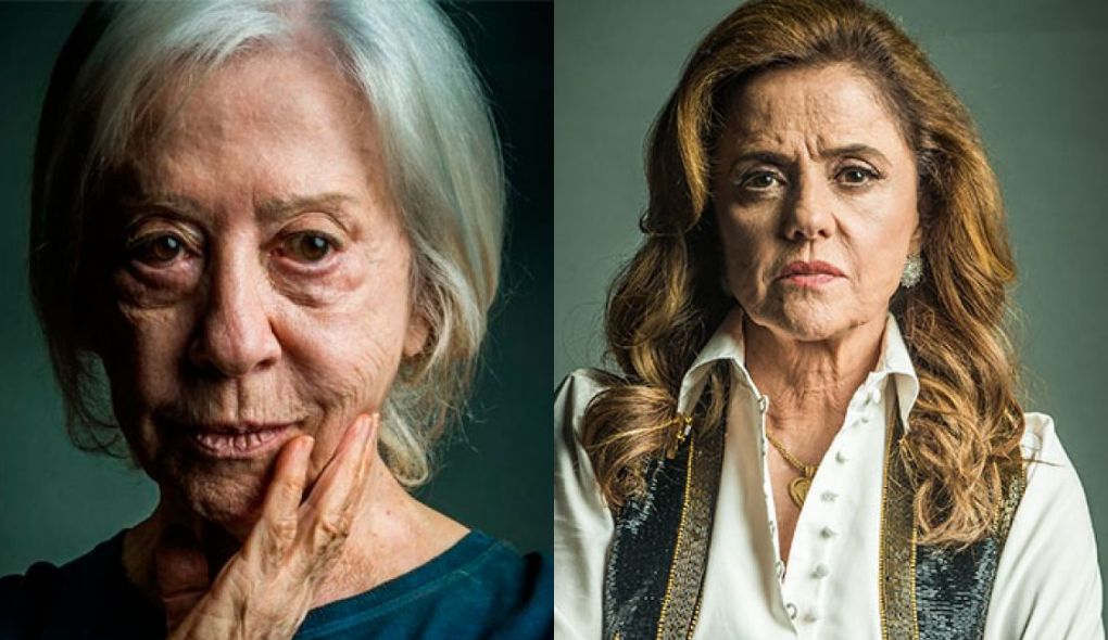 Mercedes (Fernanda Montenegro) e Sophia (Marieta Severo) de O Outro Lado do Paraiso