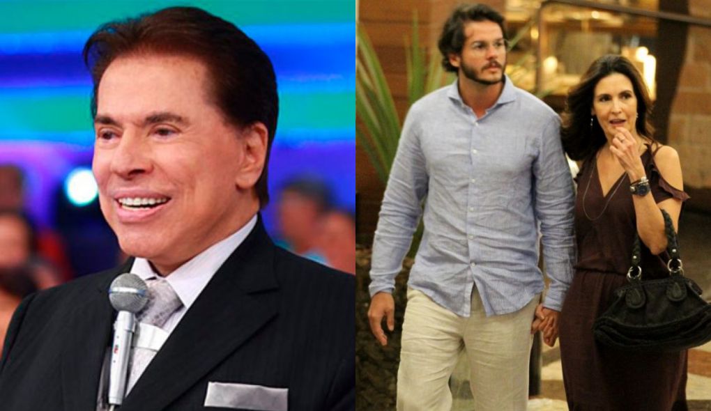Silvio Santos, Fatima Bernardes e Tulio Gadelha