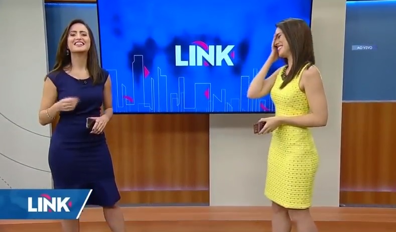 Apresentadoras do Link Record News