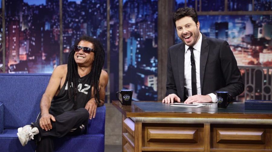 Away Nilzen e Danilo Gentili no The Noite