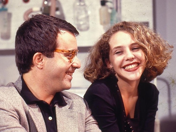 Tony Ramos e Isabela Garcia em Bebê a Bordo (Divulgação/TV Globo)