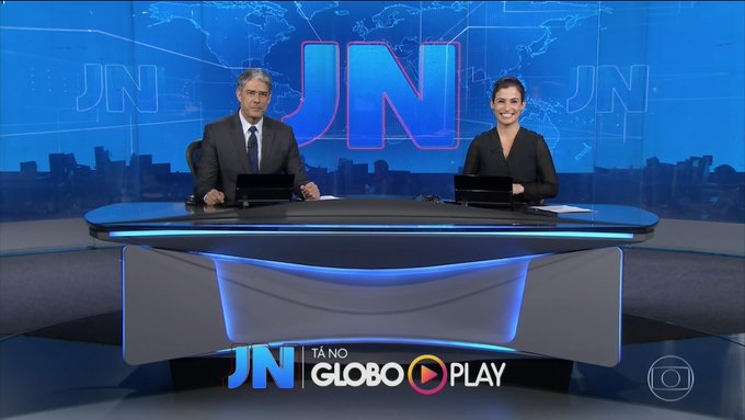 Bonner e Renata Vasconcellos no JN desta terça