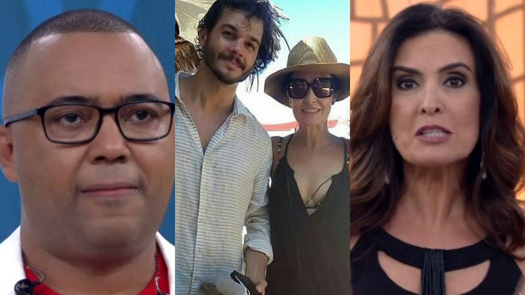 Dudu Nobre, Tulio Gadelha e Fatima Bernardes