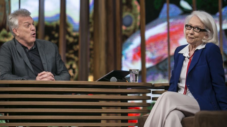 Fernanda Montenegro é entrevistada por Pedro Bial