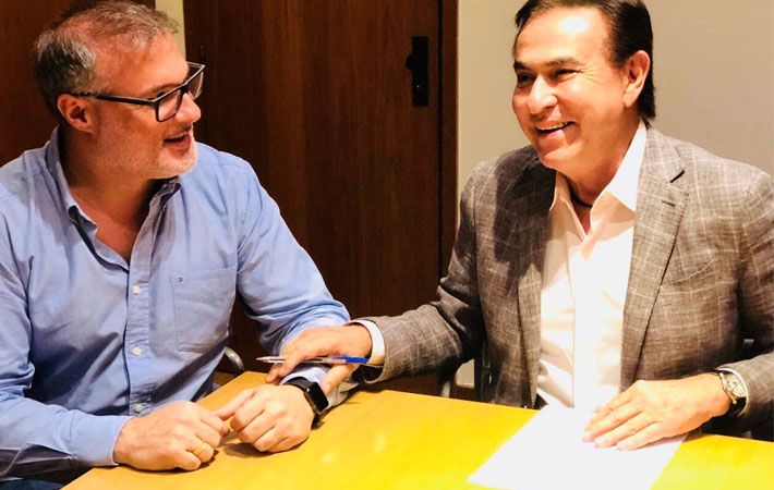 Guillermo Pedino e Amaury Jr