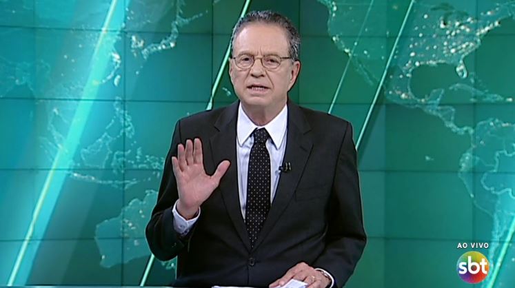 Jornalista trabalhou por muitos anos no canal de Silvio Santos (Reprodução/SBT)