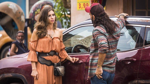Lívia e Mariano em O Outro Lado do Paraiso (Paulo Belote/Globo)