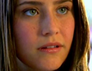 Fernanda Vasconcellos como a Nanda da novela Páginas da Vida