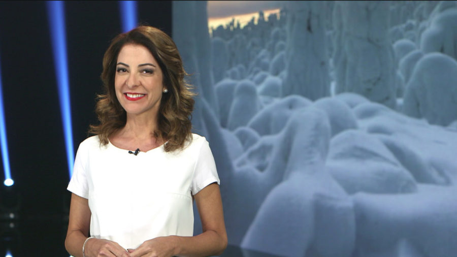 Ana Paula Padrão apresenta o documentário Planeta Gelado