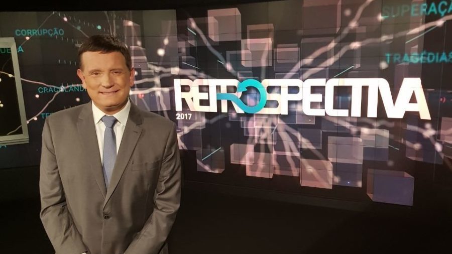 Roberto Cabrini apresentará a Retrospectiva 2017 no SBT