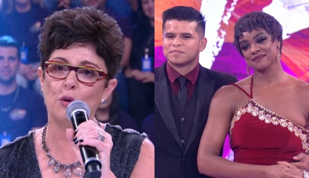 Suely Machado e Cris Vianna na Danca dos Famosos