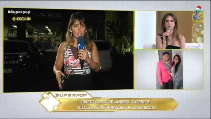 Superpop explorou o caso Naldo nesta quarta e deixou Ana Paula Renault de lado