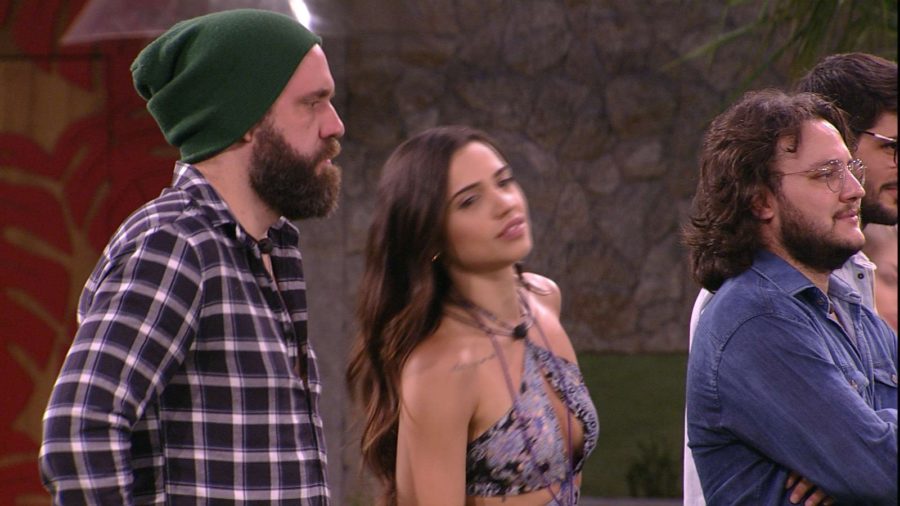 Paula e Caruso dançam juntos e chamam atenção (Reprodução: TV Globo)