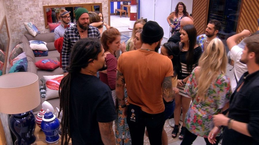 Eva e Jorge se despedem do BBB18 (Reprodução: TV Globo)