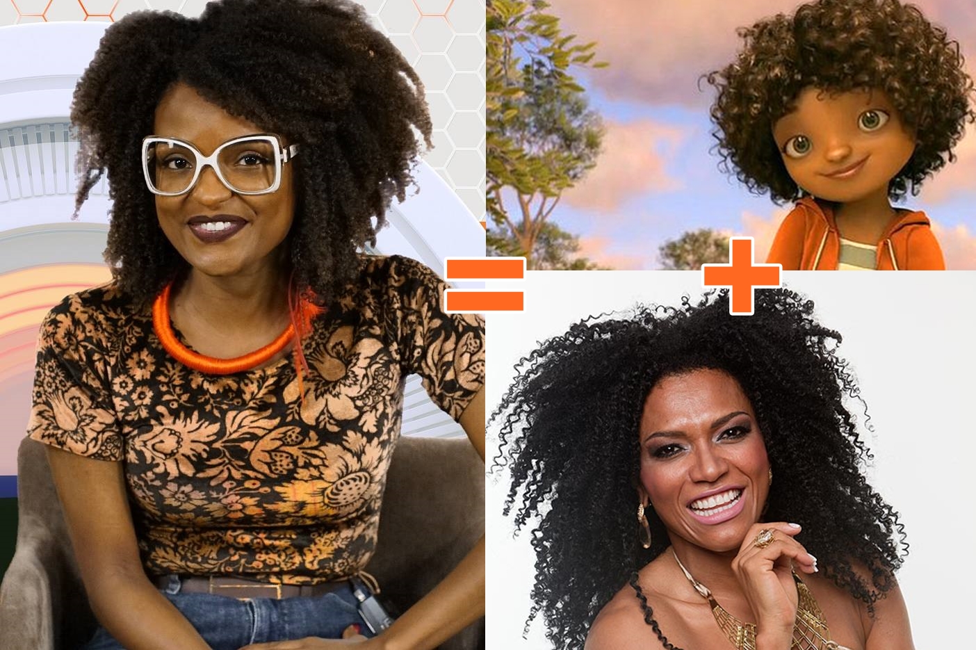 Nayara, Simone Sampaio e Tip do Filme "Cada um na sua Casa" (Divulgação)