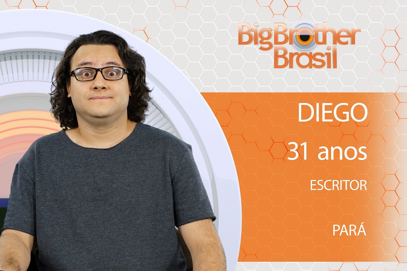 Diego, o paraense e gamer da casa (Divulgação)