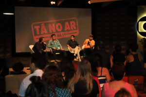 Bate-papo Tá no Ar - Mauricio Farias, Marcelo Adnet, Marcius Melhem e Rodrigo Fonseca.