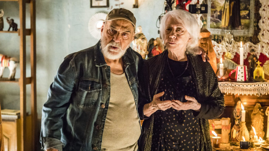 Mercedes (Fernanda Montenegro) e Josafá (Lima Duarte) em O Outro Lado do Paraíso