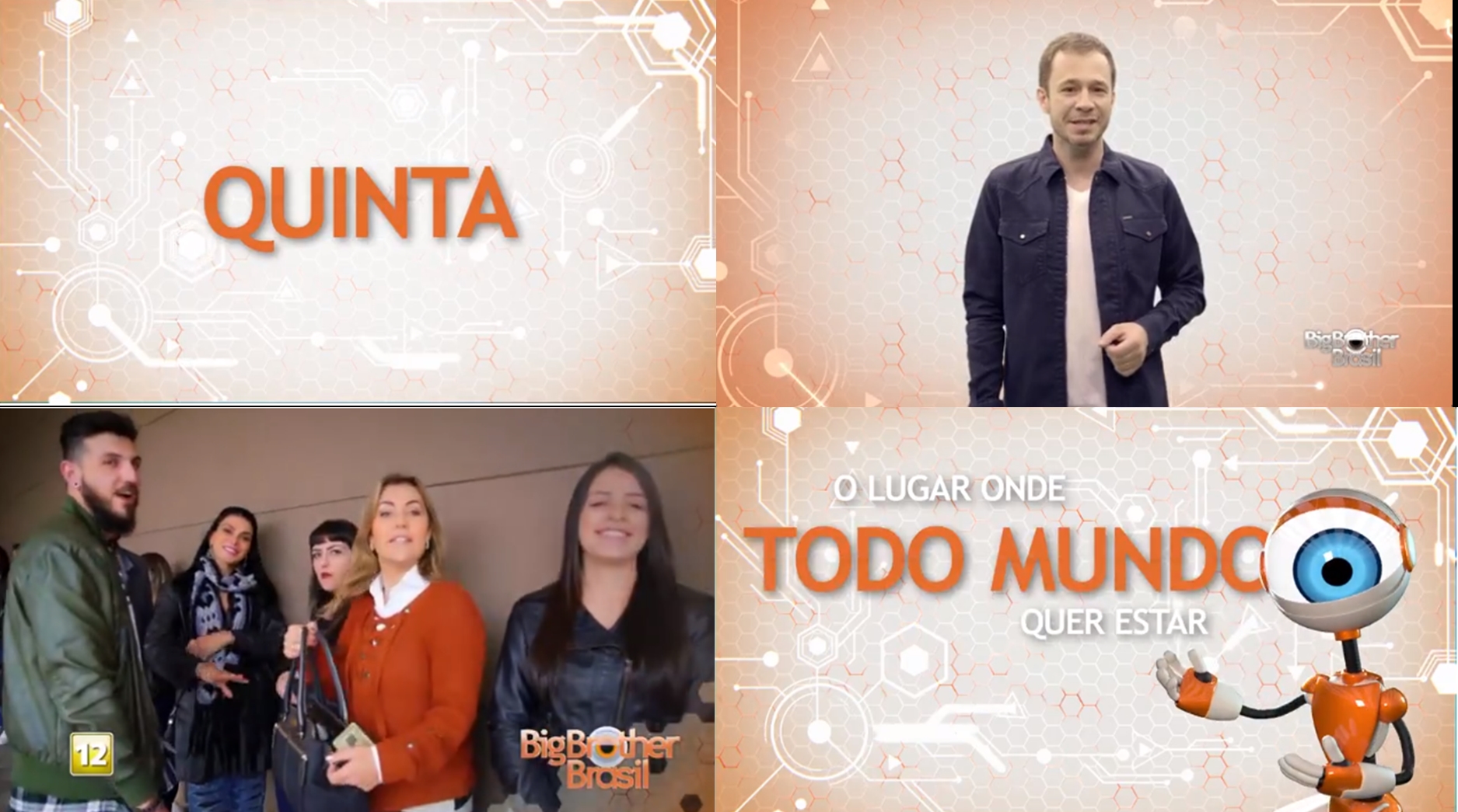 Tiago Leifert apresenta mais uma edição do Big Brother Brasil (Divulgação)