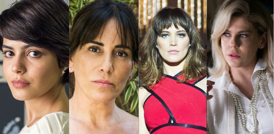 Adriana, Duda, Clara e Jô em O Outro Lado do Paraíso (Reprodução/Globo)