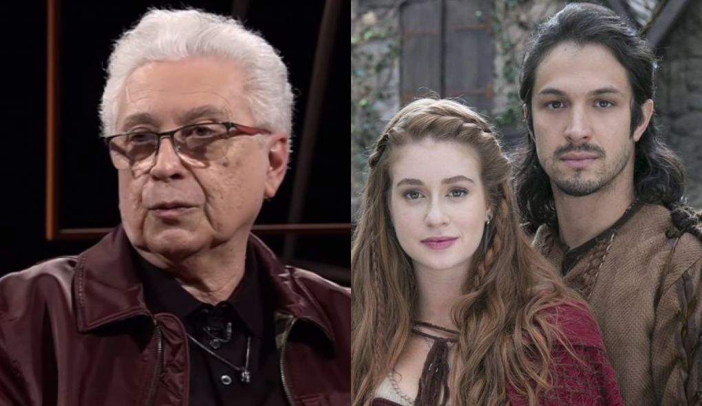 Aguinaldo Silva e os protagonistas de Deus Salve o Rei
