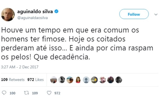 Seus tweets costumam repercutir na web (Reprodução/Twitter)