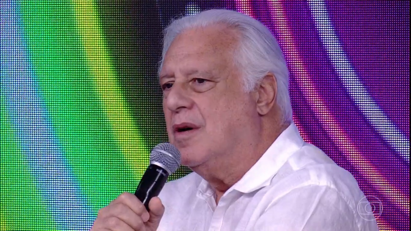 Antonio Fagundes no Domingão do Faustão