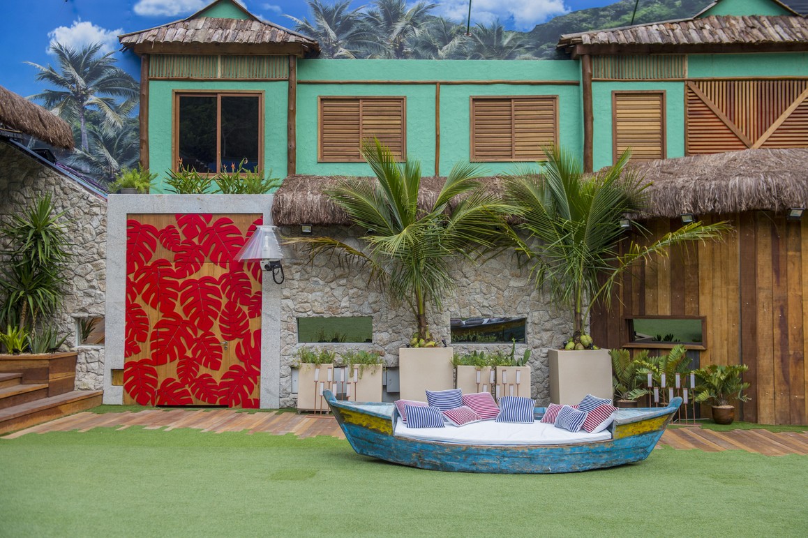 Área externa da nova casa do BBB18 (Divulgação)