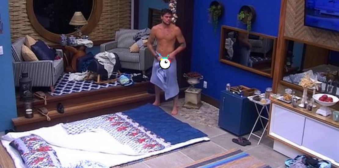 Breno mostra tudo no BBB18 (Divulgação)