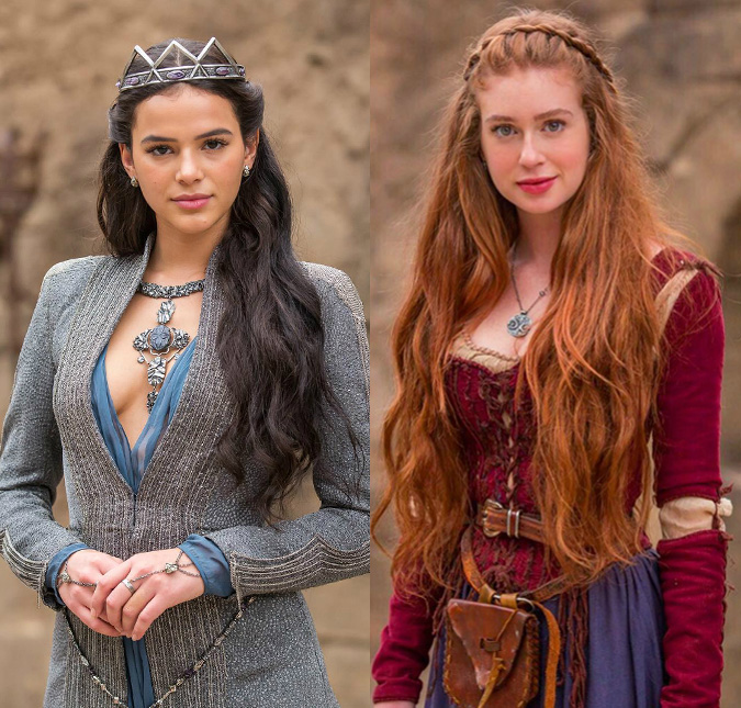 Bruna Marquezine e Marina Ruy Barbosa são as estrelas da novela (Divulgação/TV Globo)
