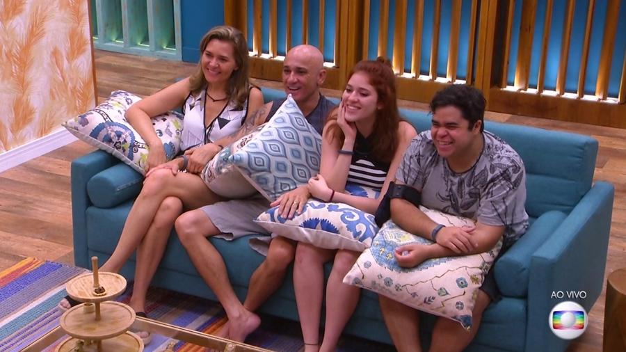 Família Lima está disputando duas vagas para continuar no BBB18 (Divulgação)