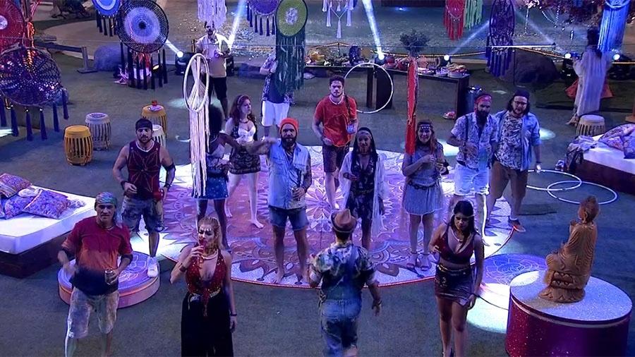 Brothers curtem festa na casa do BBB 18