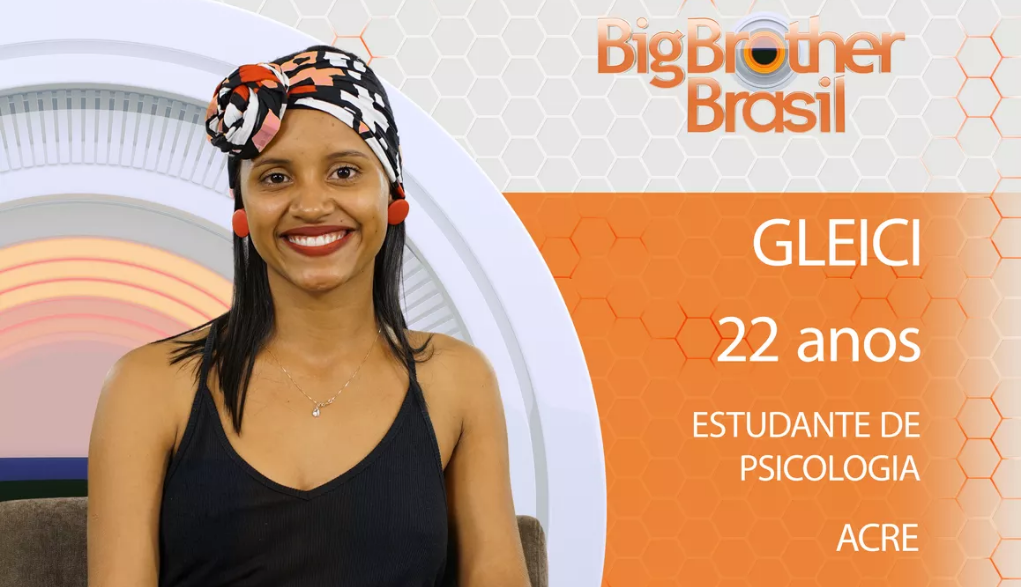 Gleici tem 22 anos e vem do Acre (Divulgação)