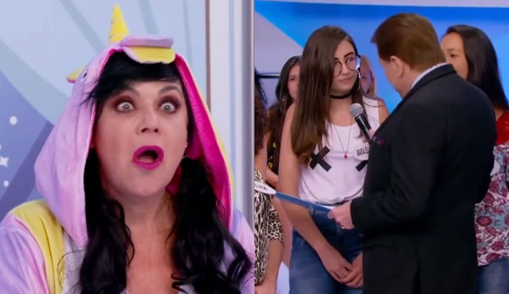 Flor no Programa Silvio Santos