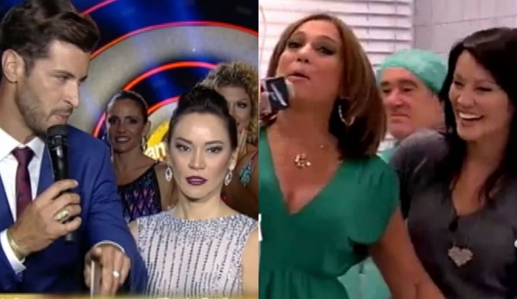 Geovanna Tominaga e Susana Vieira