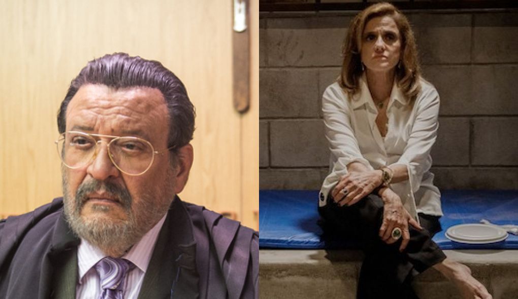 Gustavo (Luis Melo) e Sophia (Marieta Severo) de O Outro Lado do Paraiso