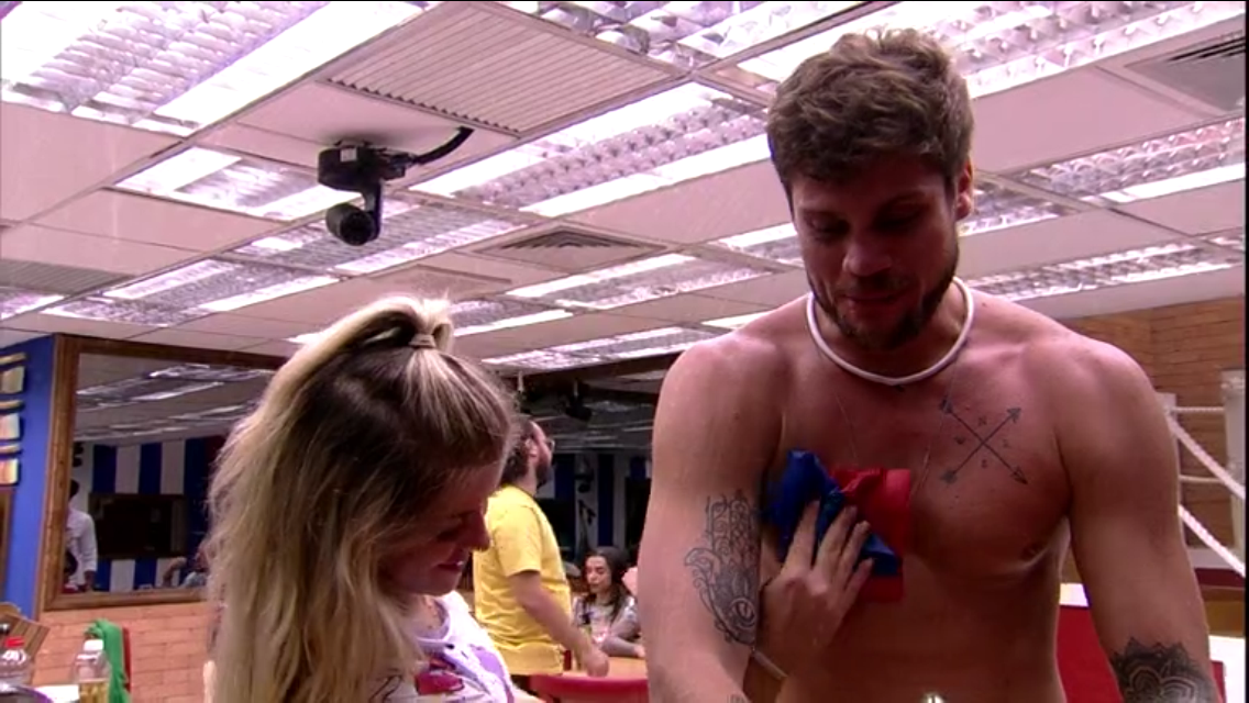 Jaqueline e Breno BBB18