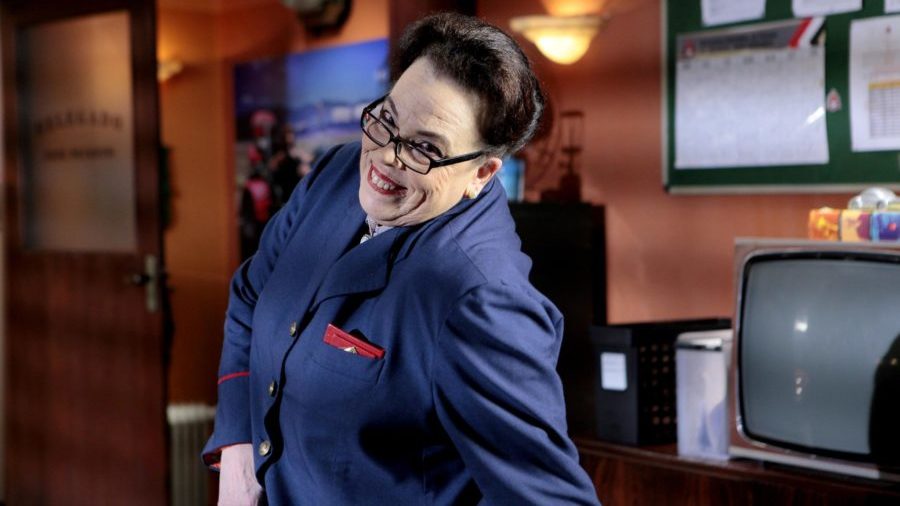 Olívia (Noemi Gerbelli) em Carinha de Anjo