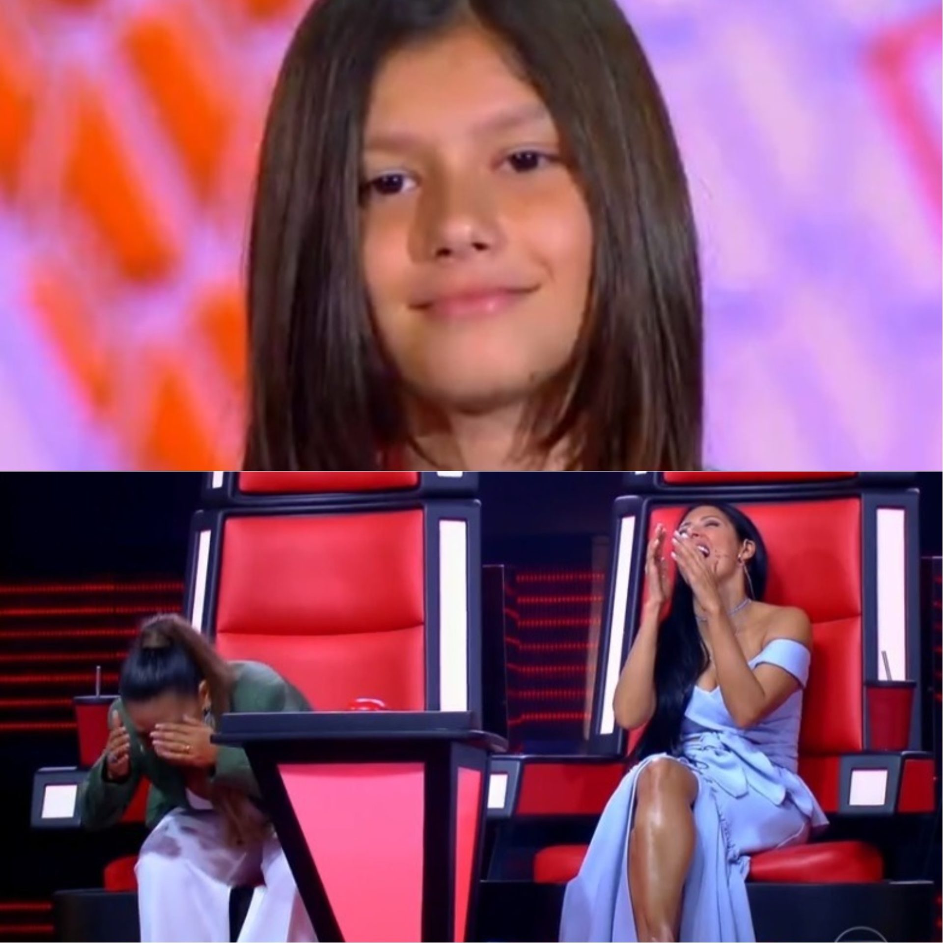 Joao Guilherme e Simone e Simaria no The Voice Kids