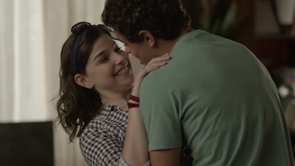 Keyla (Gabriela Medvedovski) e Tato (Matheus Abreu) de Malhacao